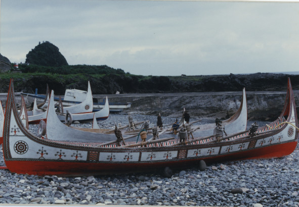 Tatala（達悟船）花紋示意